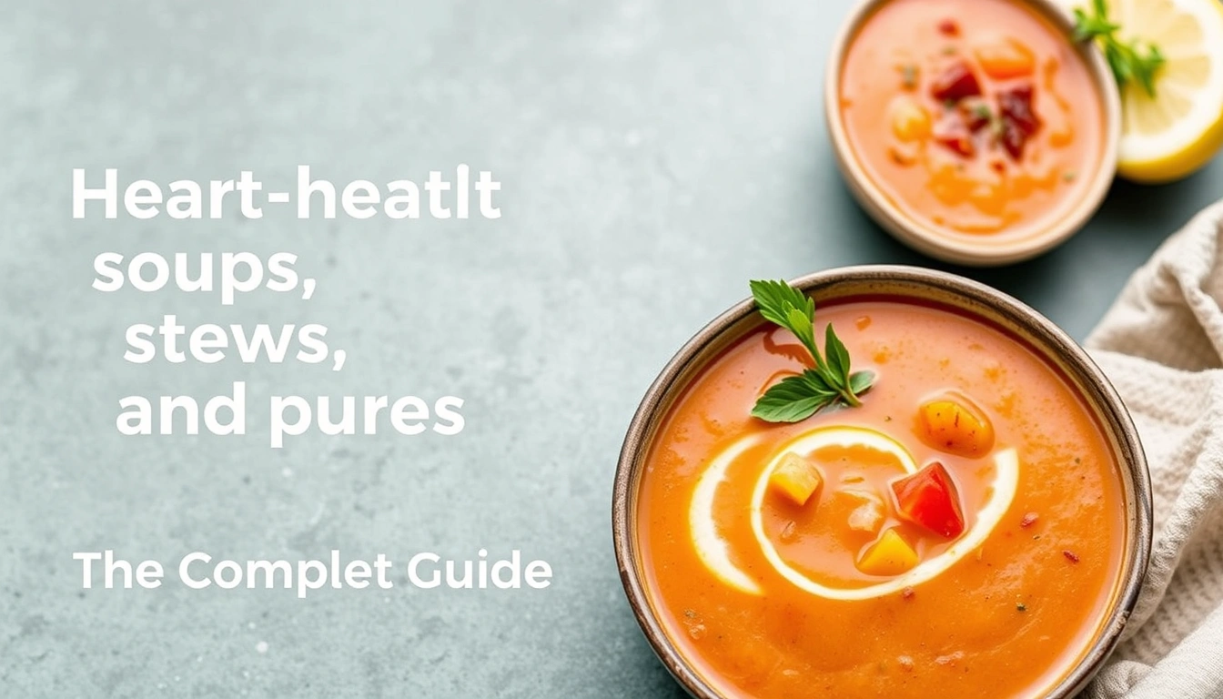 Heart-healthy soups, stews, and purees — The Complete Guide Heart-healthy soups, stews, and purees — The Complete Guide